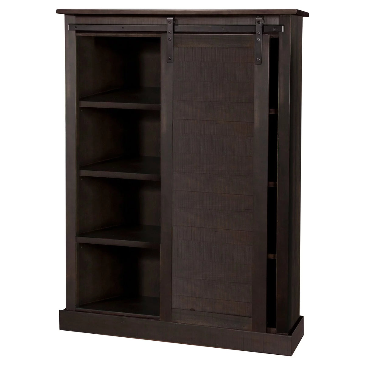 8 Shelf Barn Door Bookcase N69823