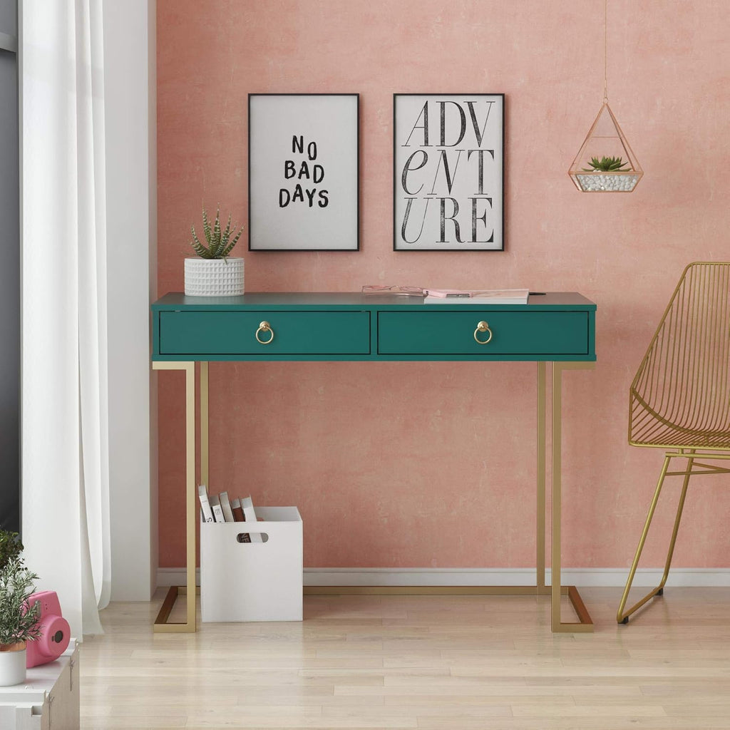 Emerald Green Writing Desk X40720