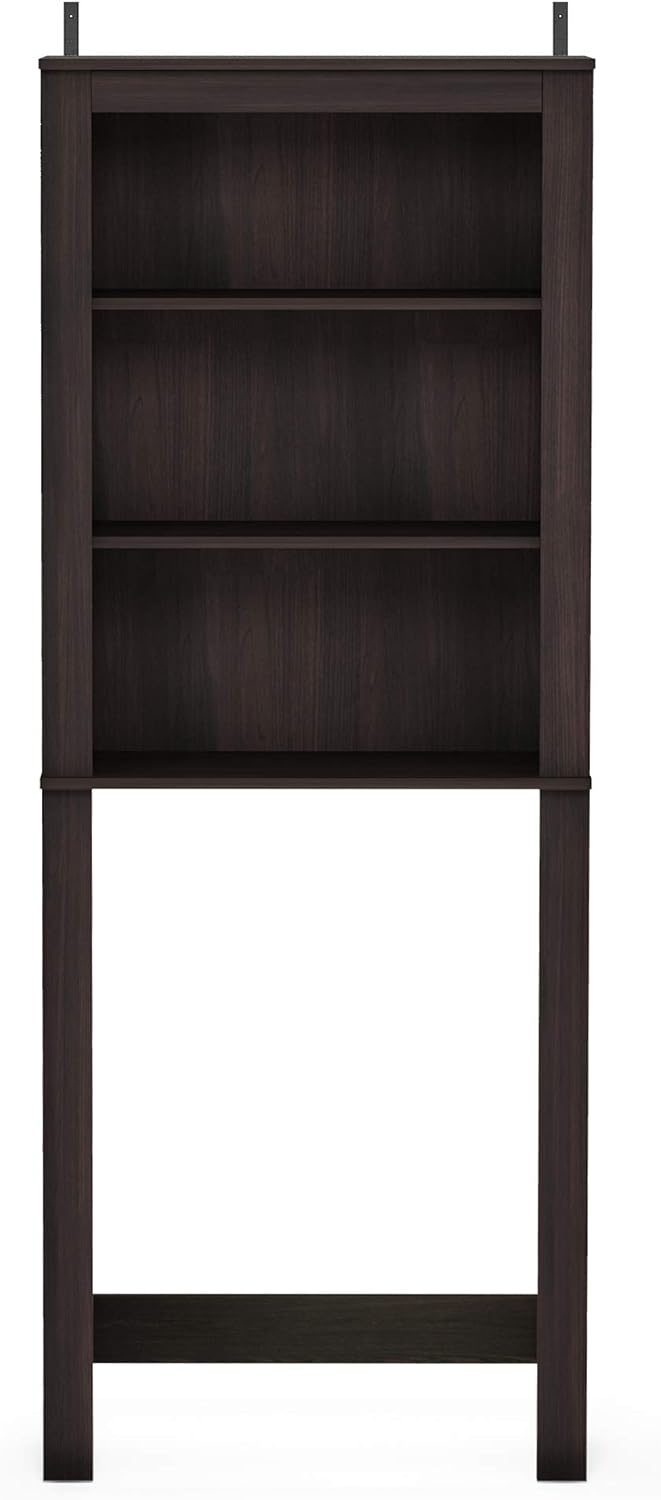 Espresso Louver Door Bath Cabinet J770406