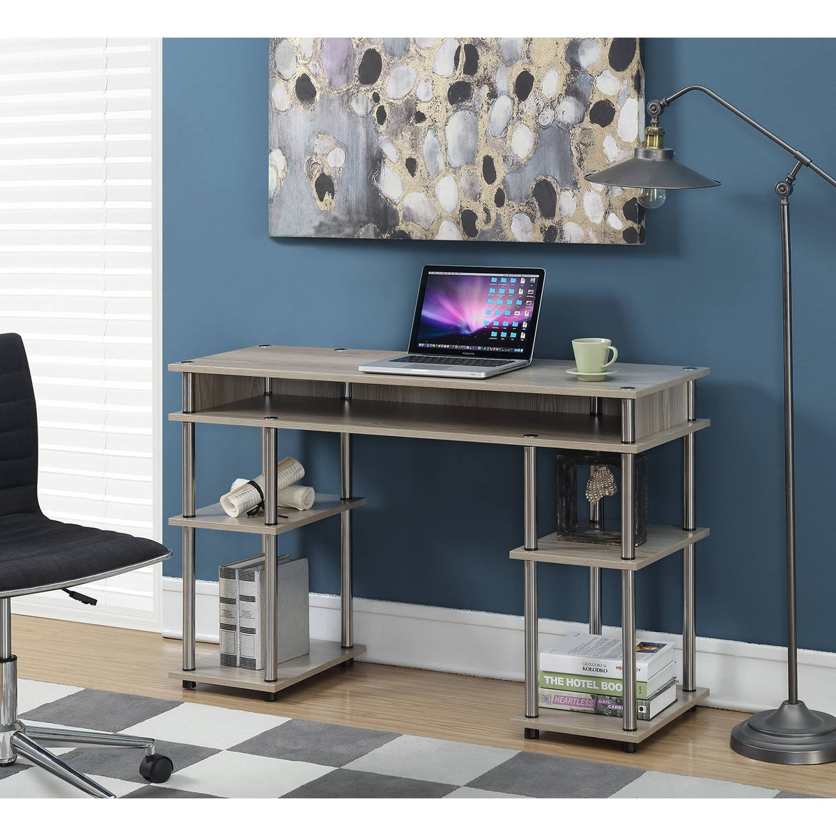 Ice White Student Desk E7721