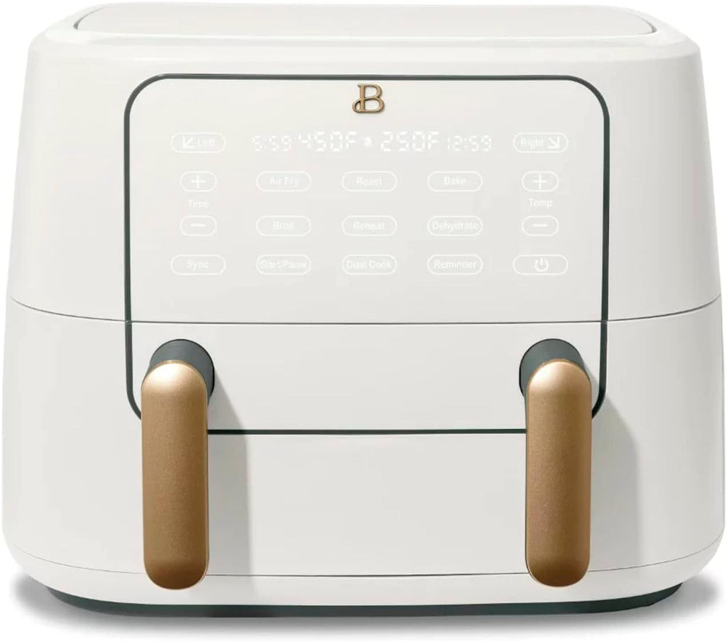 9QT TriZone Air Fryer White Icing N905