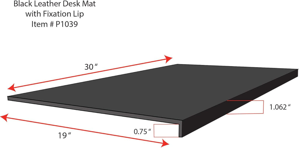 Black Desk Pad S845