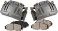 Front Loaded Caliper Assembly Set with Ceramic Brake Pads P5564