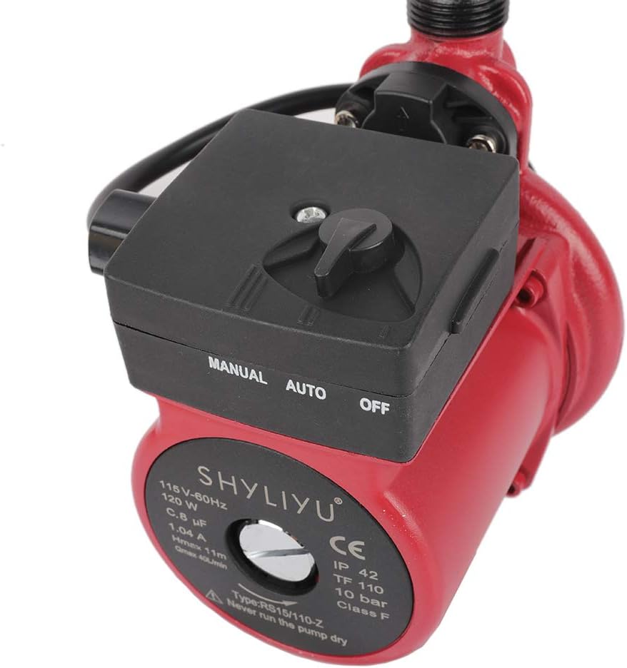 115V/60Hz 1 inch Cast Iron Pressure Booster Pump A936