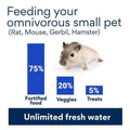 Green Pea Flakes Small Pet Treat N62502