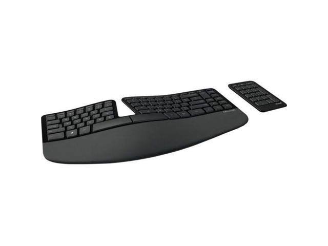 Black Ergonomic Keyboard M3789