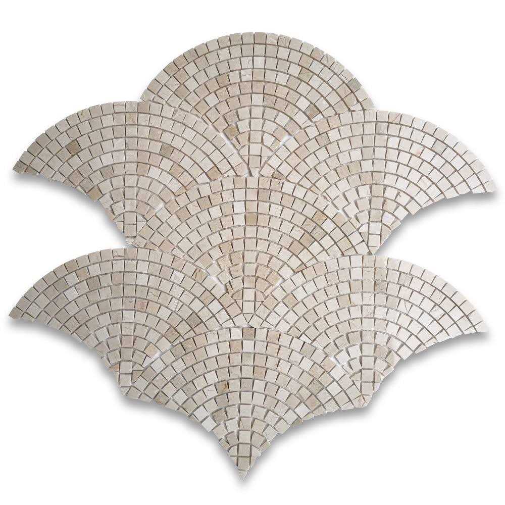 13 x 7 Marble Mosaic Sheet Subway Wall & Floor Tile H87300