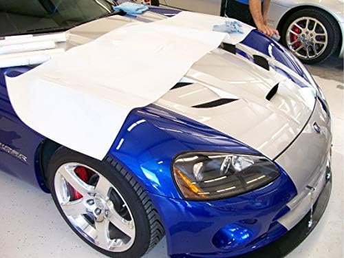 24 X 96 Fabricated Paint Protection Film Roll, 8 Mil Clear Urethane Film, Pack of 2 K34287