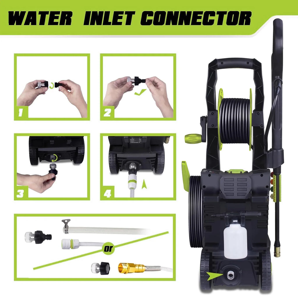 Electric Pressure Washer 3800 PSI 2.4 GPM Z879