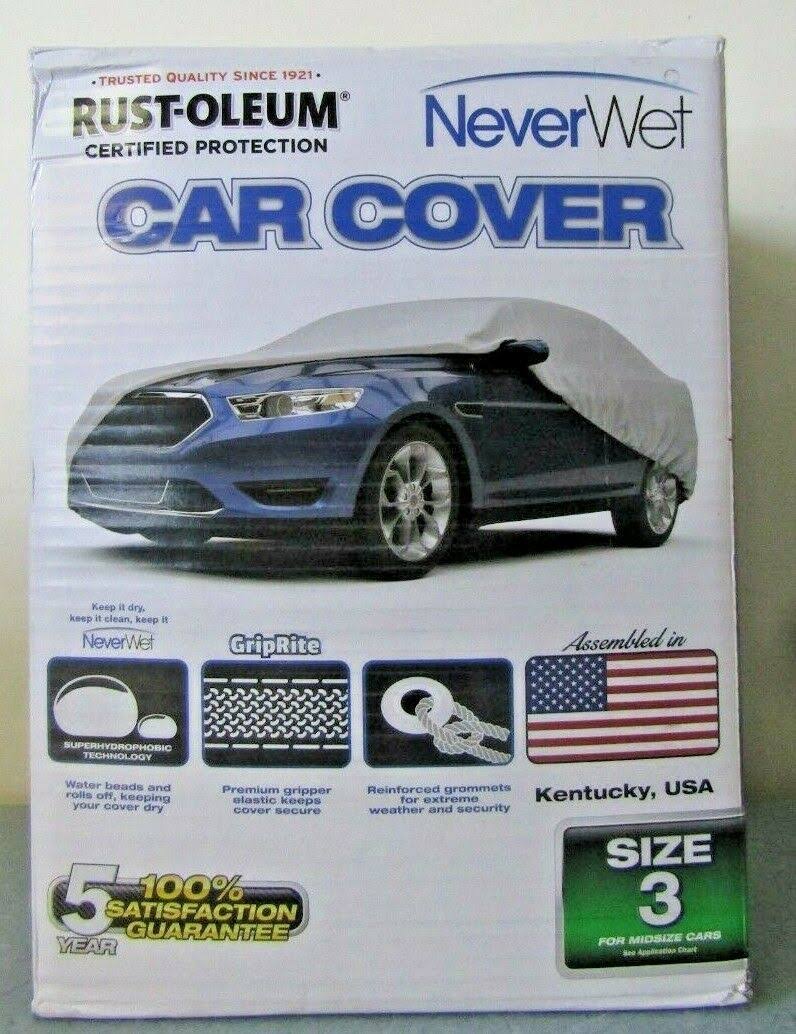 Gray Car Cover K7971