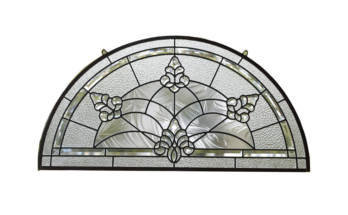 Stained Glass Beveled Window Panel X354