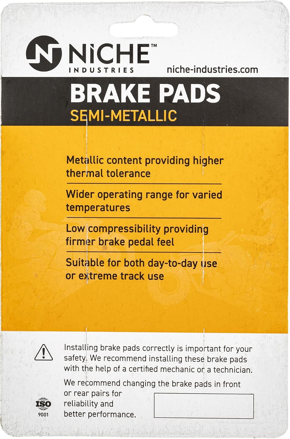 Rear Right Brake Caliper Pads Mounting Bracket Pack of 2 P9404