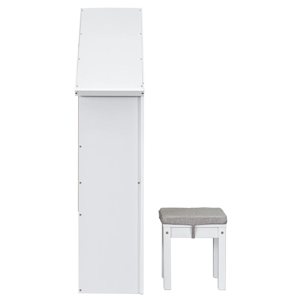 White House-Shaped Desk with Stool S4265