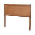 Ash Walnut Finished Wood Full Size Headboard U140638