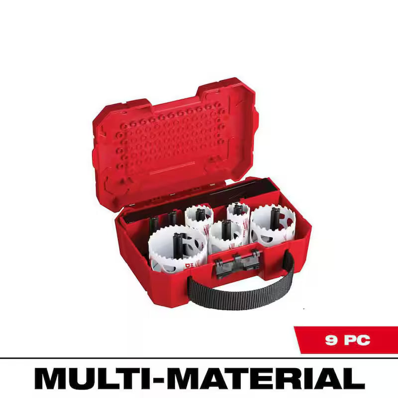9-Piece Bi-Metal Hole Saw Set L3421