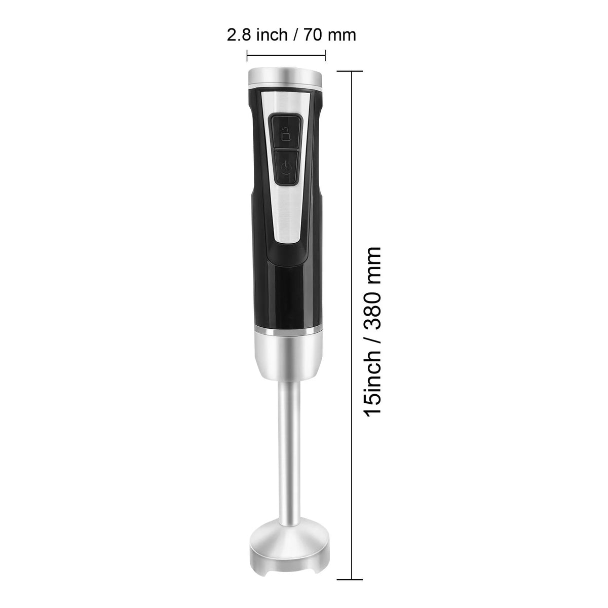 Commercial Immersion Blender 200W 8-Speed M621