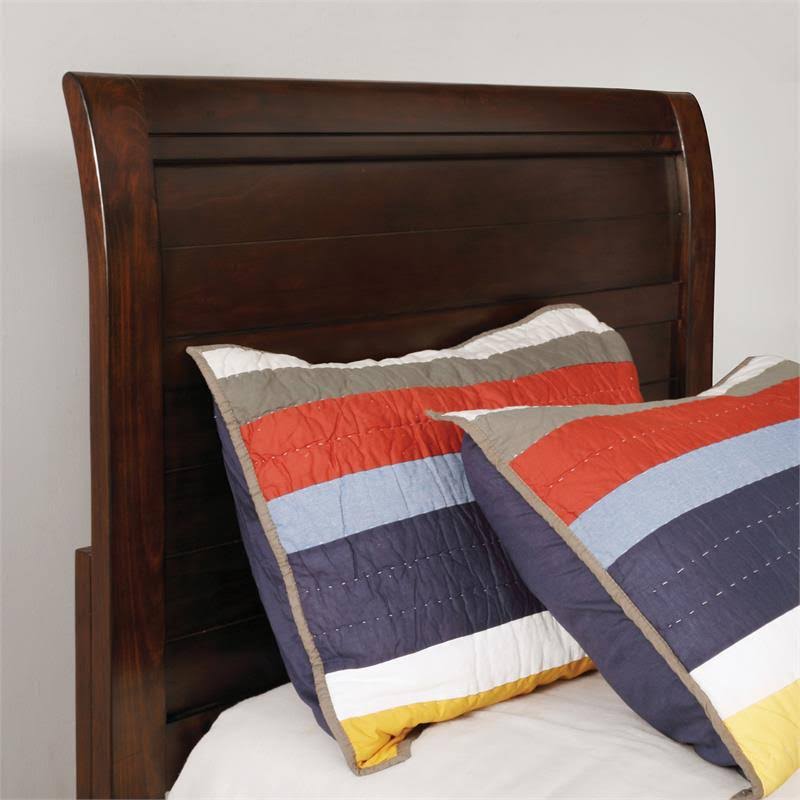Brown Cherry Youth Full Bed H113321
