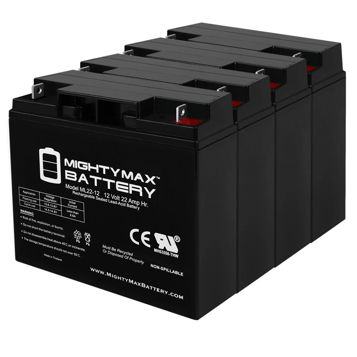 12V 22AH SLA Battery P36829