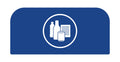 Recycling Sign, Blue K311994