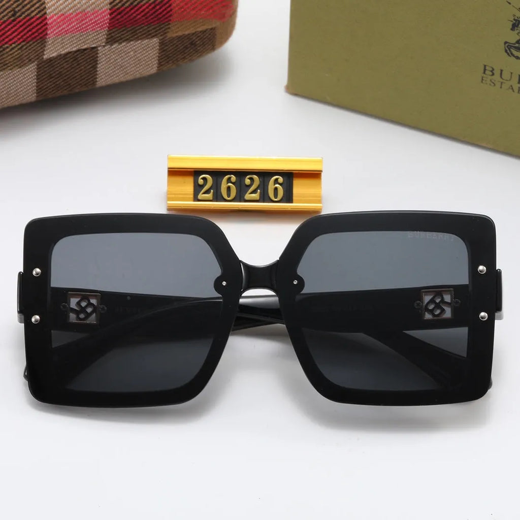 Square Frame Gradient Lens Polarized Sunglasses K291732