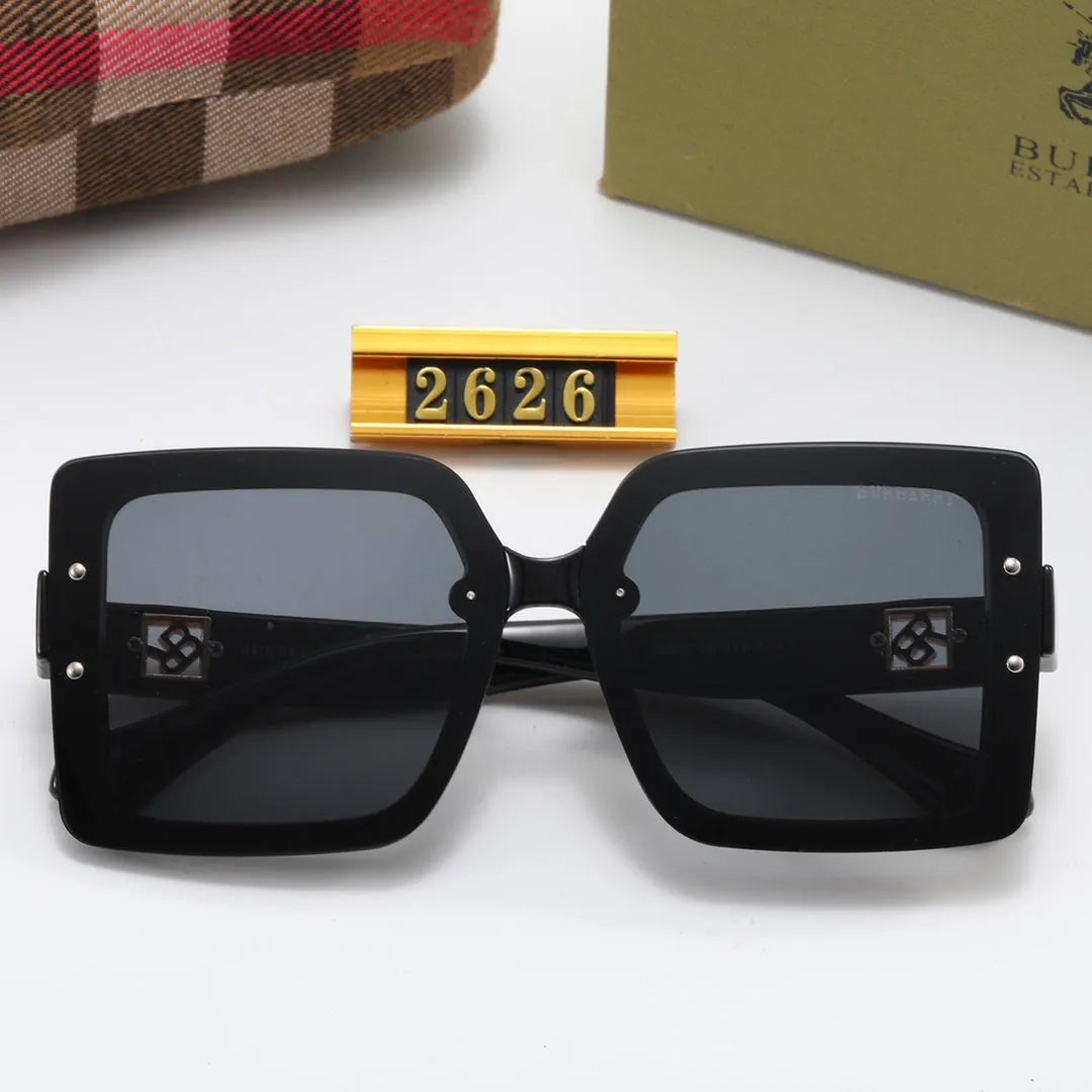 Square Frame Gradient Lens Polarized Sunglasses K291732