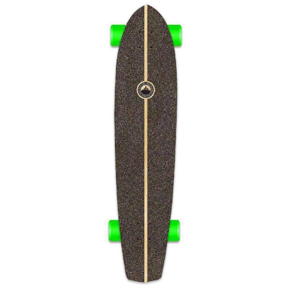 White Slimkick Longboard Complete Z392