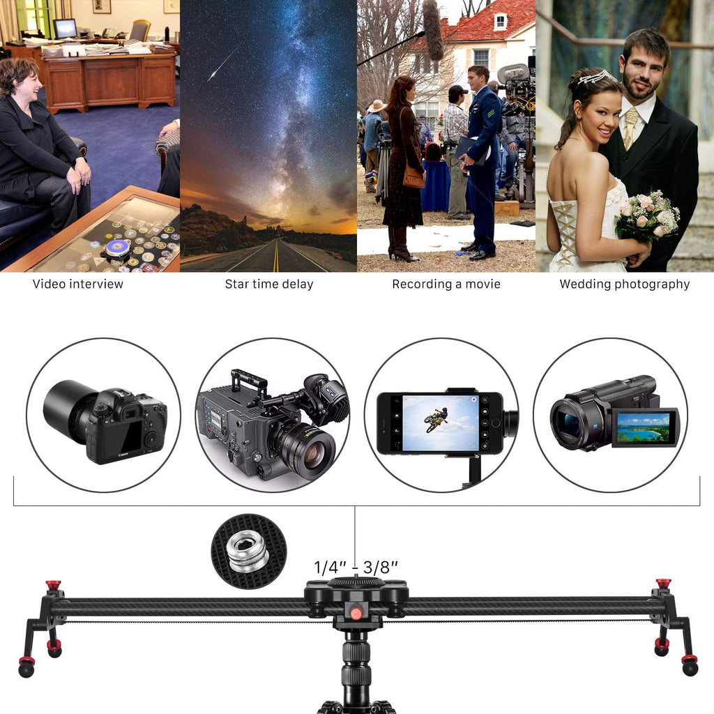 31 80cm Camera Slider Rail System U653