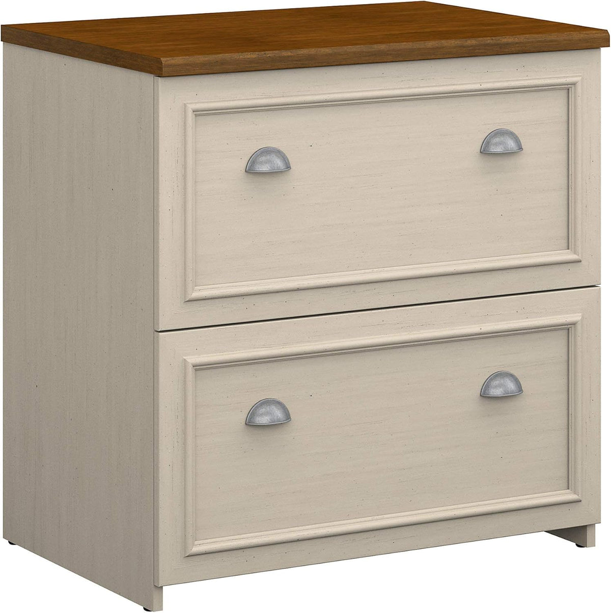 Antique White Lateral File Cabinet M7501