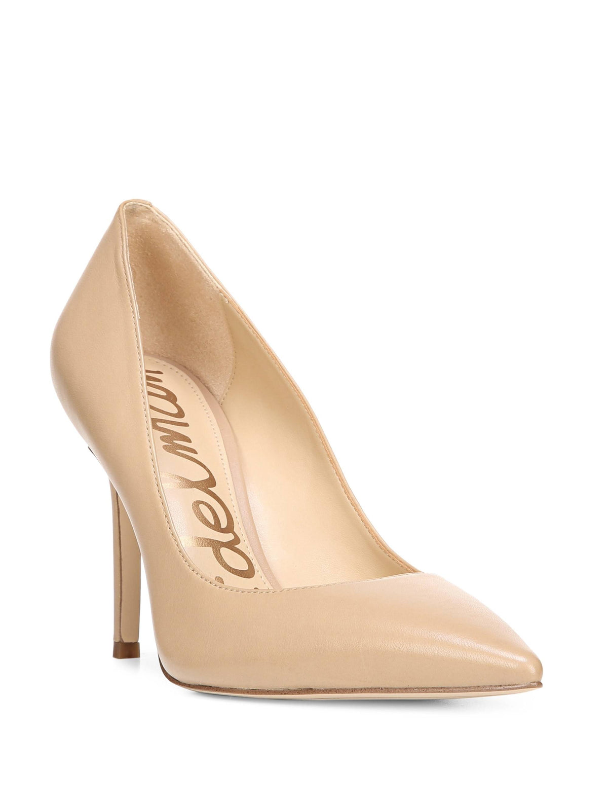 Nude Leather Pumps M247