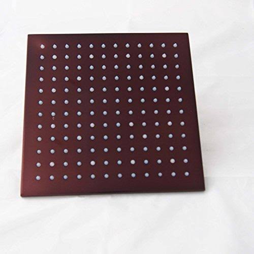 Oil Rubbed Bronze Square Rainfall LED Shower Head R7012