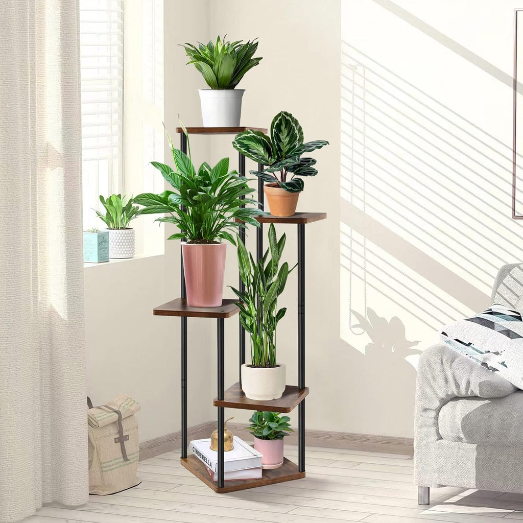 Brown 4 Tier & 5 Tier Plant Stand U246720