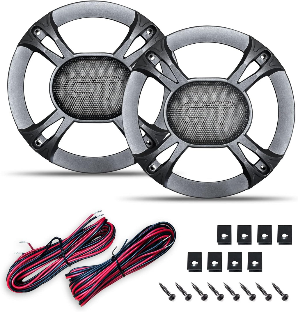 6.5 Inch Coaxial Car Speakers, Pair Pack of 2 V70571