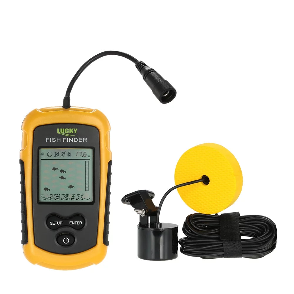 Fish Detection Sonar with Long Battery P455