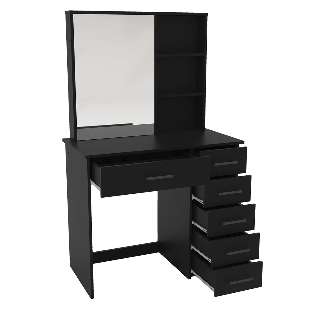 Modern Black Makeup Vanity Table P42084