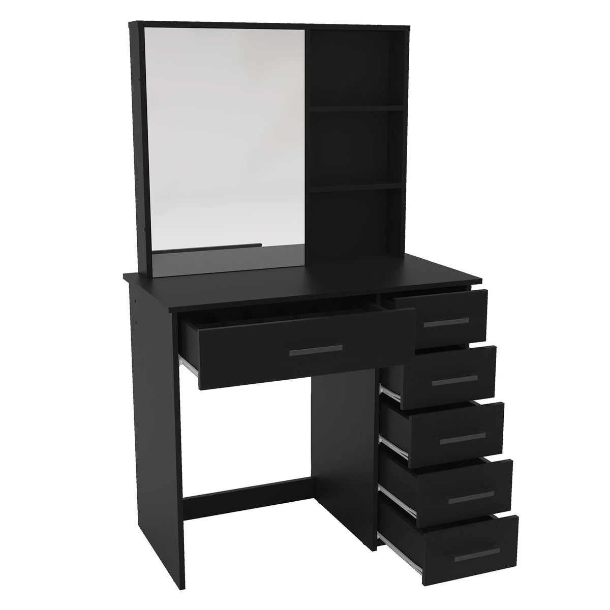 Modern Black Makeup Vanity Table P42084