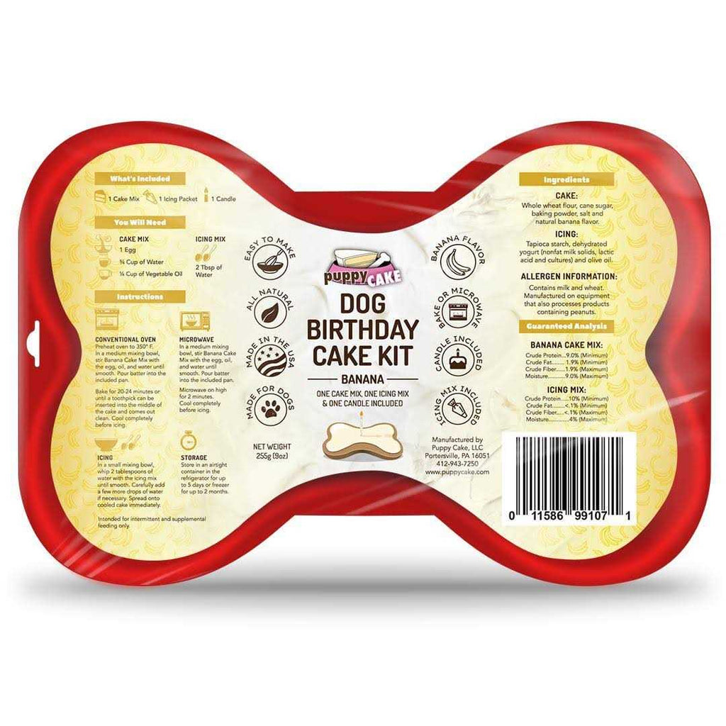 Dog Birthday Cake Kit P54214