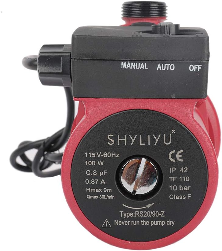 115V/60Hz 1 inch Cast Iron Pressure Booster Pump A936