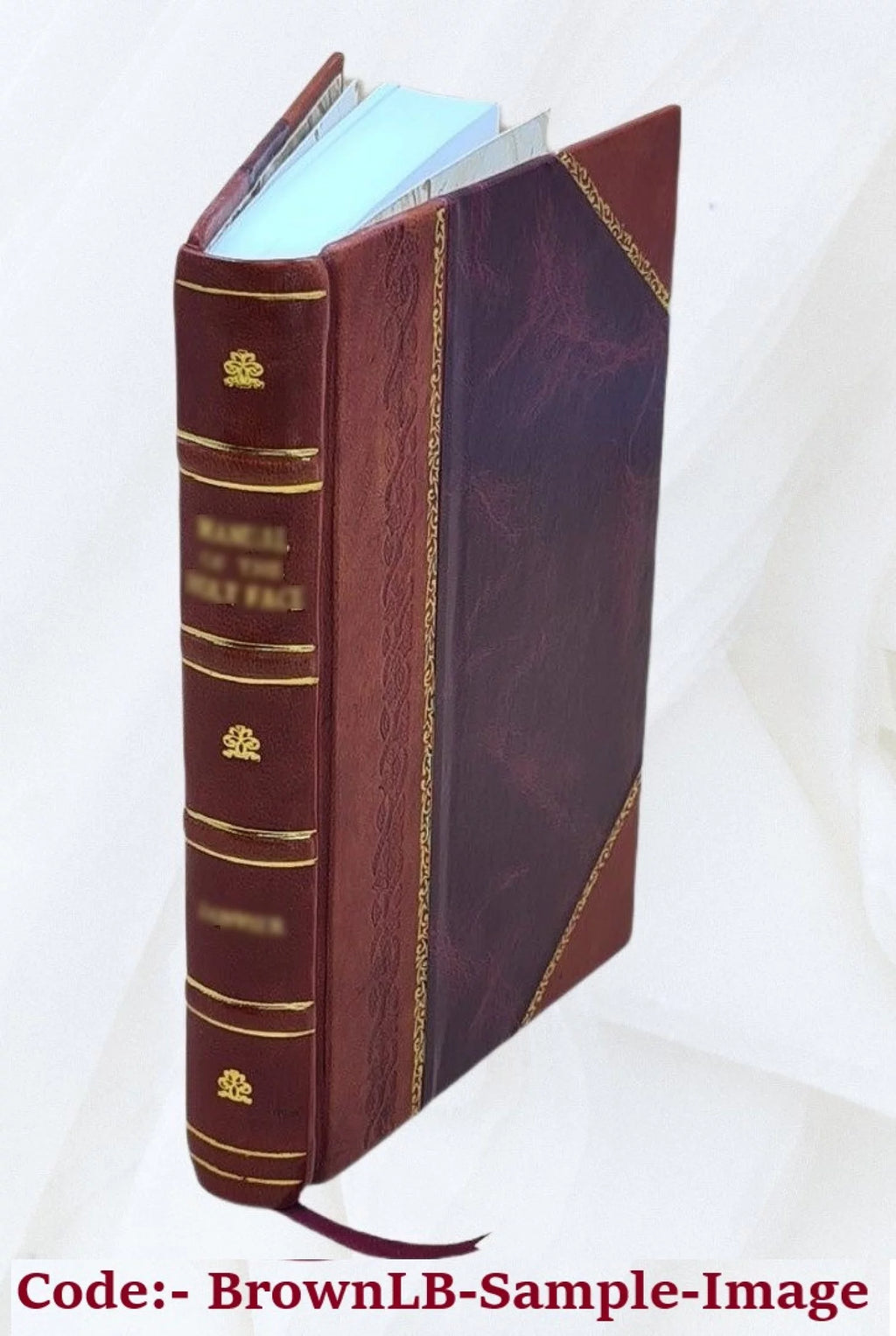 Livestock and Meat Industry Leather Bound J4871