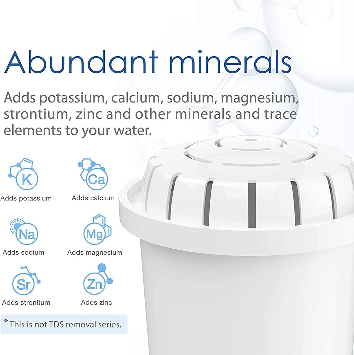 6-Pack Replacement Alkaline Water Filter Cartridge B79182