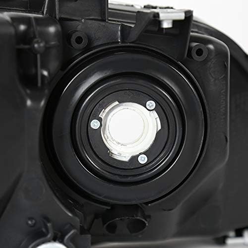 Black Headlights Lamps Pair G920027