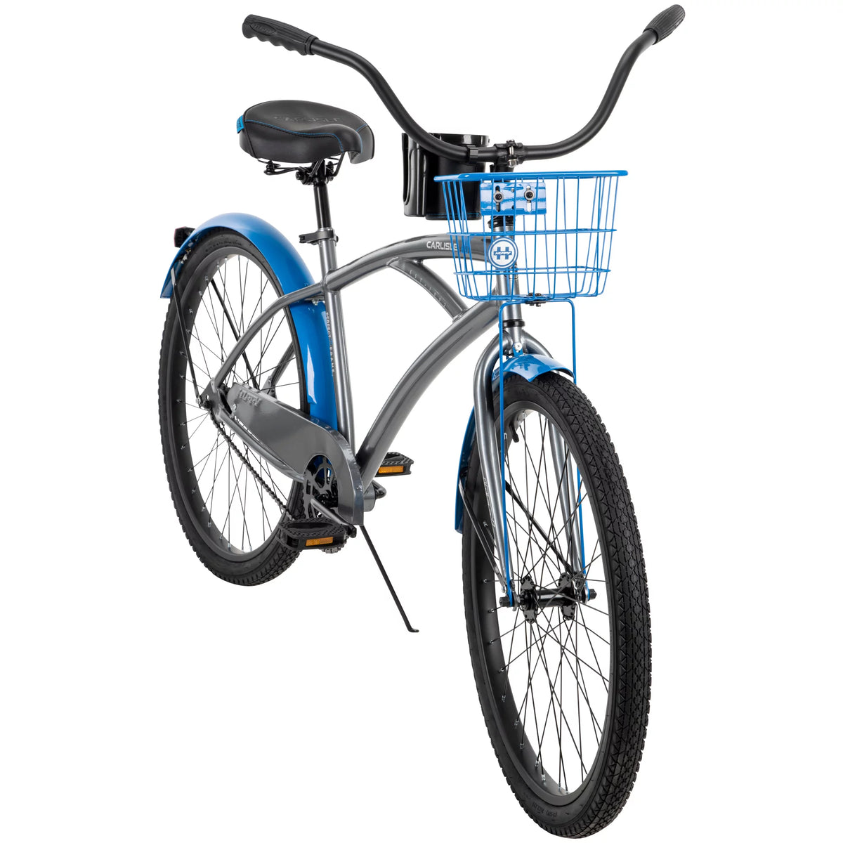Gray and Blue 26-In. Cruiser Bicycle Z749807