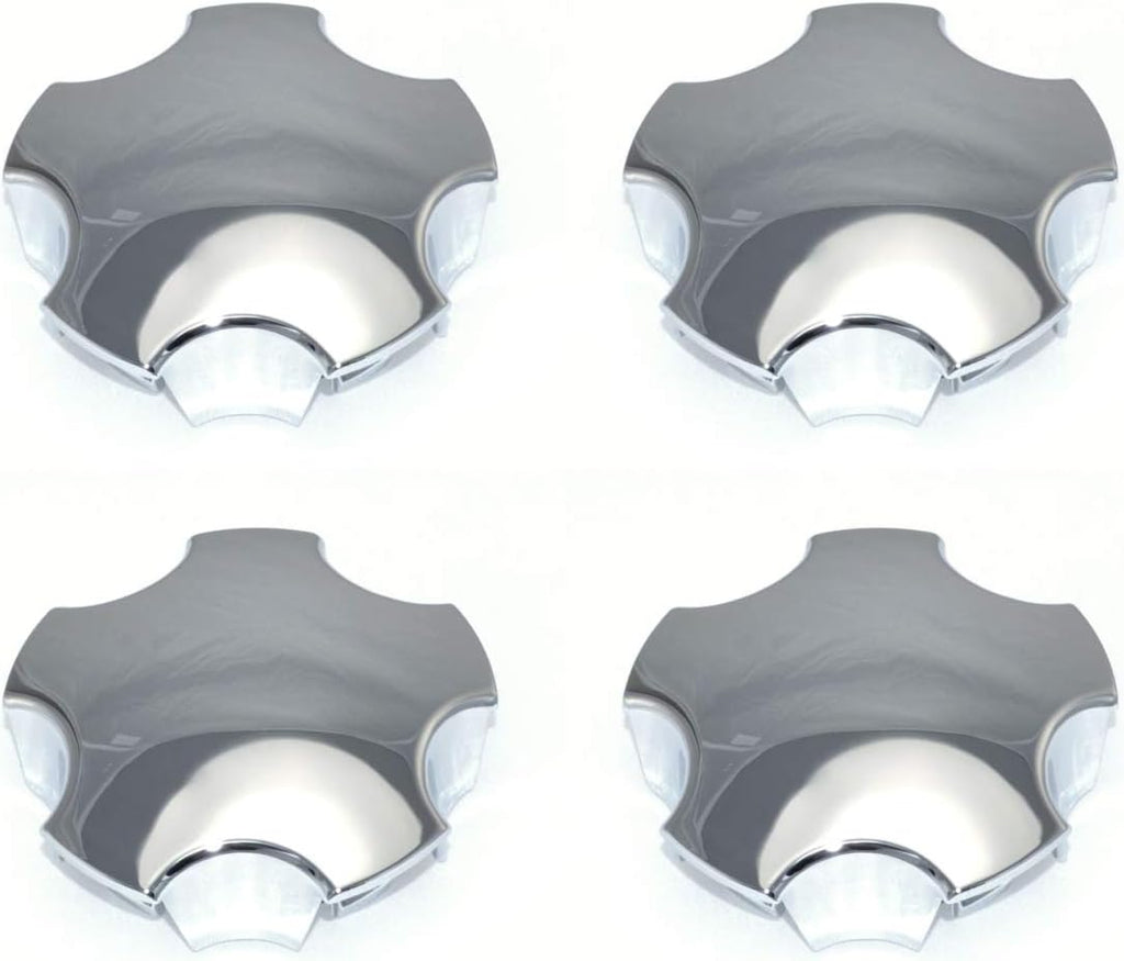 Set of 4 Chrome Wheel Hub Center Caps O8651