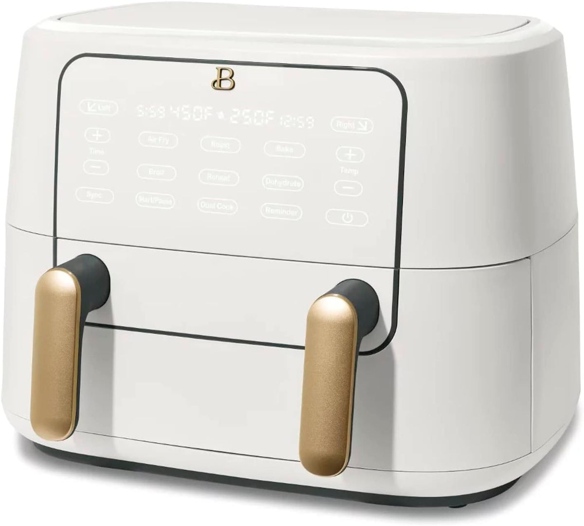 9QT TriZone Air Fryer White Icing N905