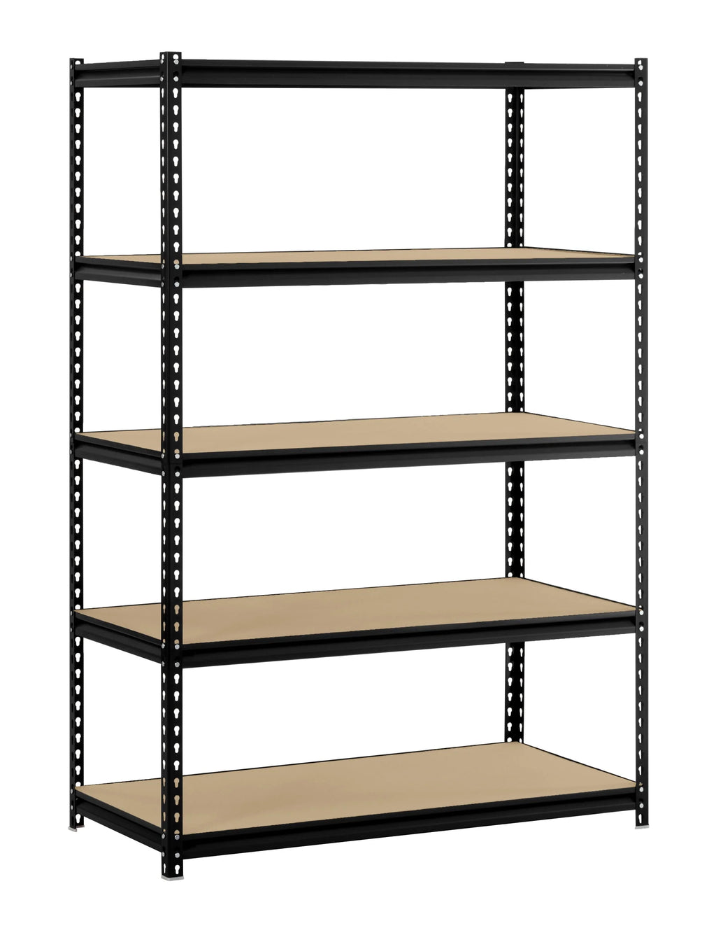 5-Shelf Steel Freestanding Shelving Unit Black A333514