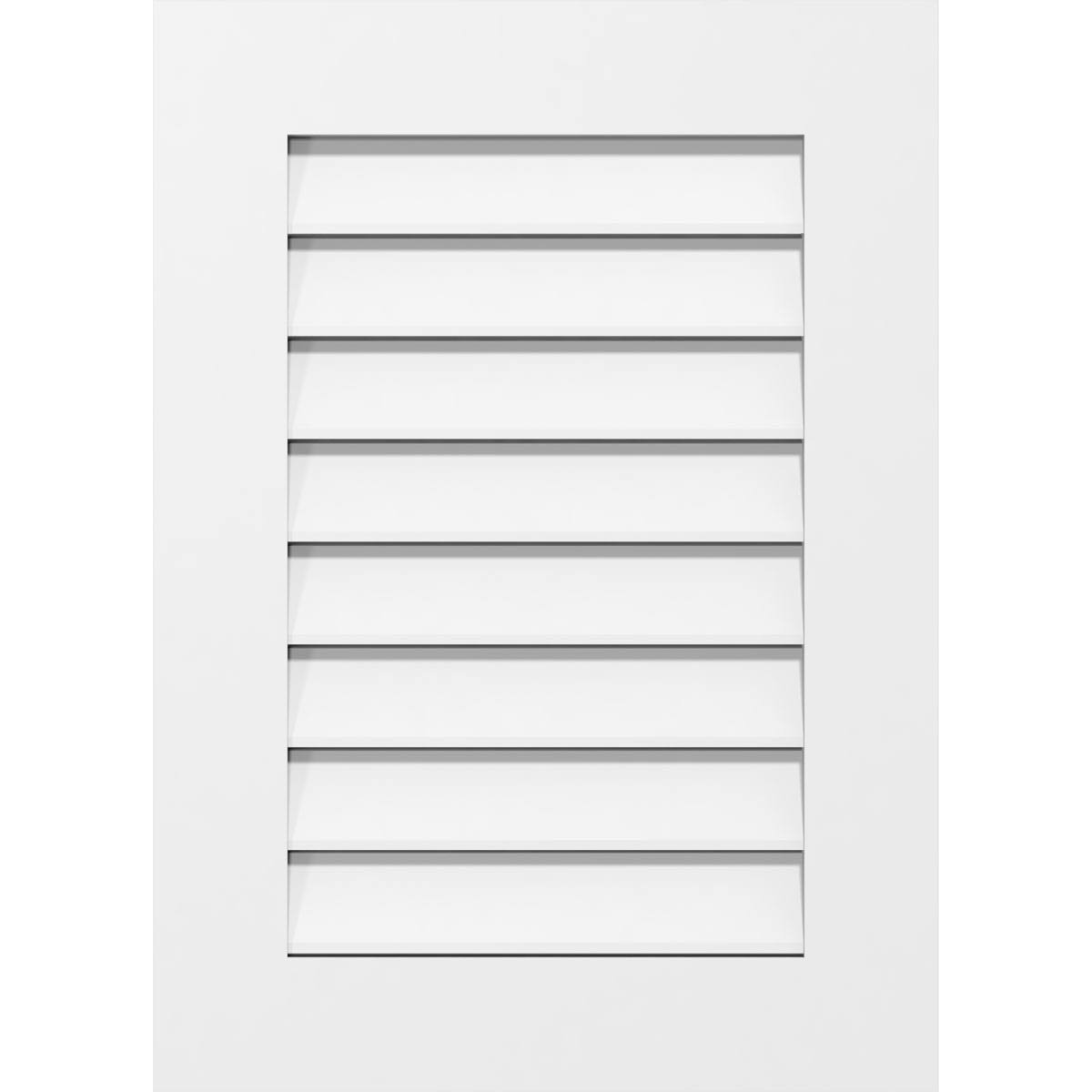 28x22W x 16x22H PVC Gable Vent C972