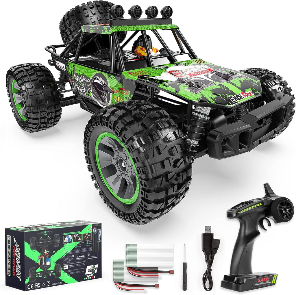 Green 4WD RC Monster Truck V7207