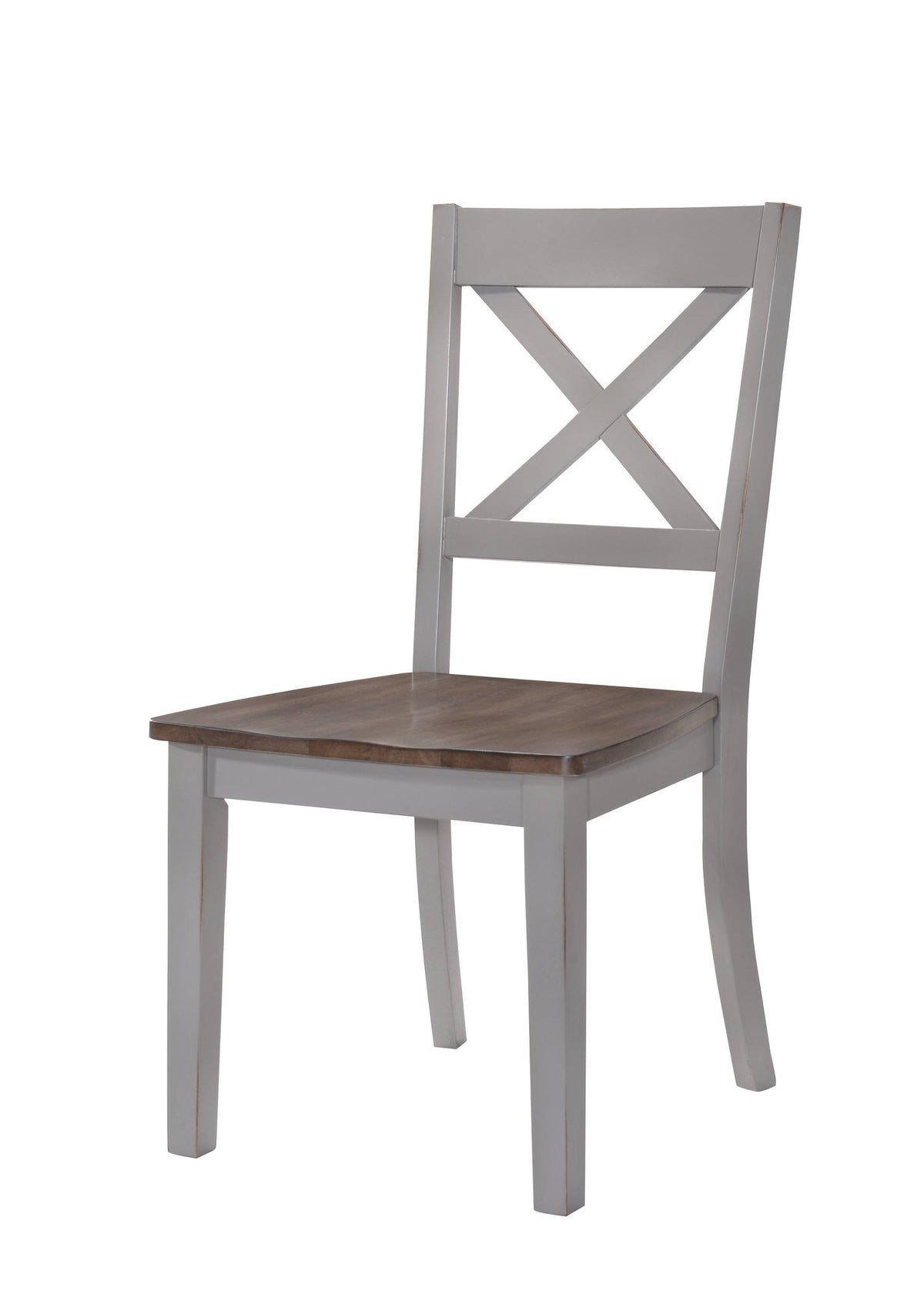 Gray Solid Wood Dining Chair O3667