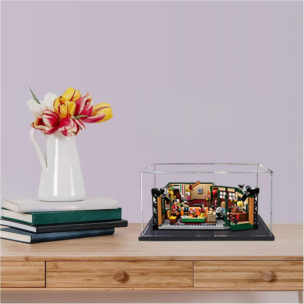 Clear Acrylic Dustproof Display Case Pack of 2 W15473