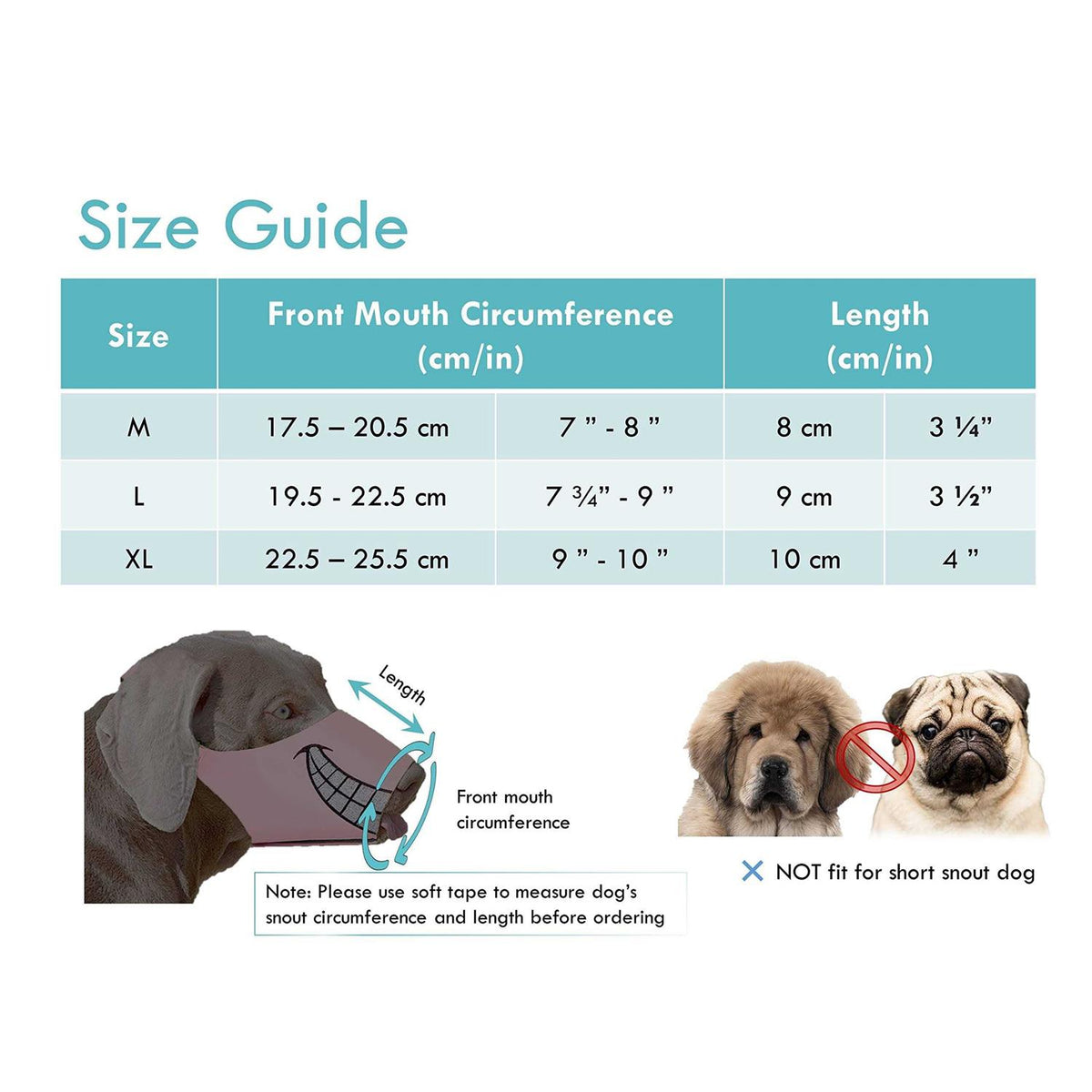 Dog Muzzle with Soft Breathable Air Mesh Nylon S616