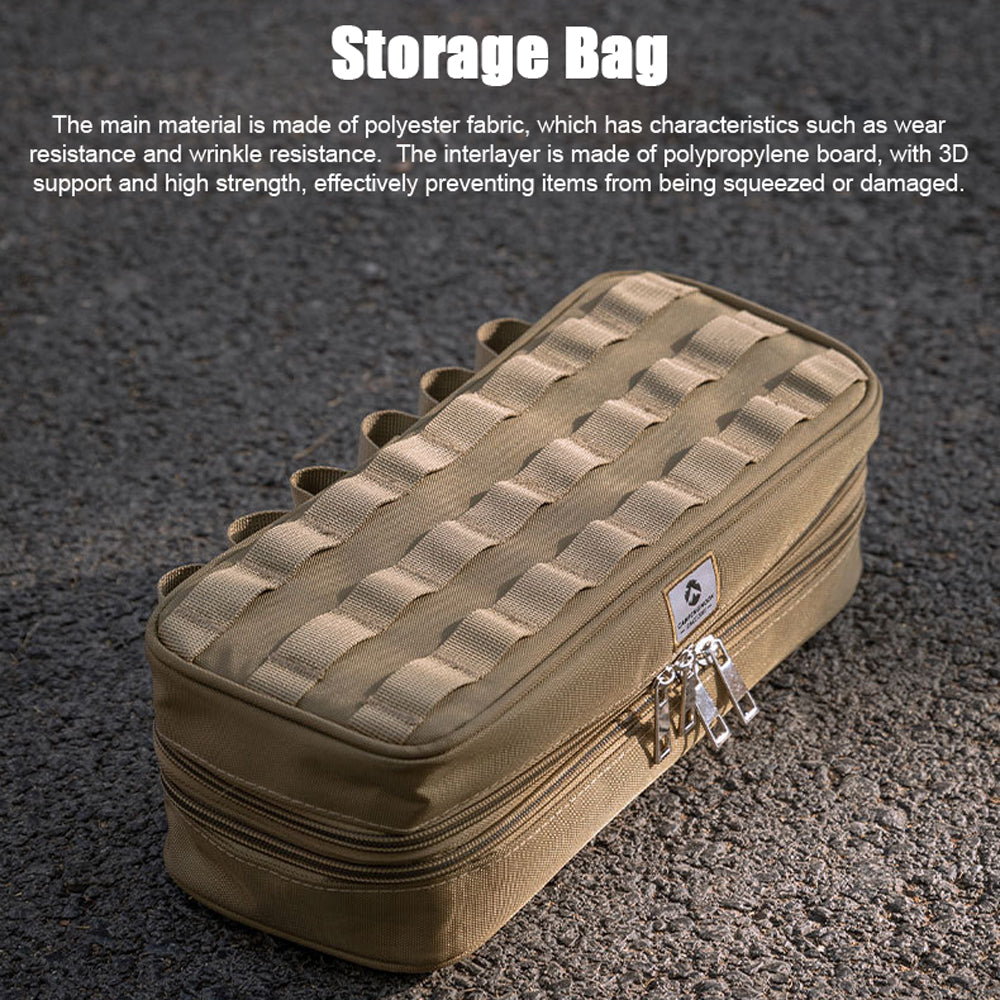 Long Ground Nail Storage Bag Portable Organizer P86588